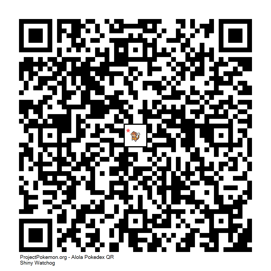 Cdigo QR de Watchog variocolor